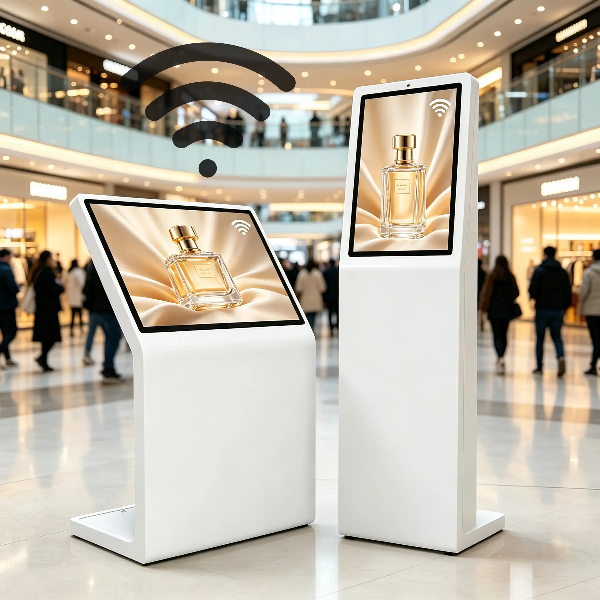 Wi-Fi Wireless Connectivity Touch Screen Kiosk